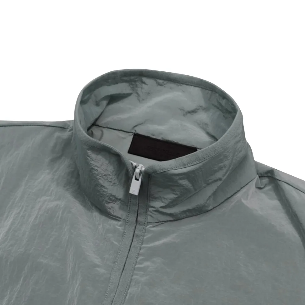 Crinkle Nylon Halfzip SS Shirt 4