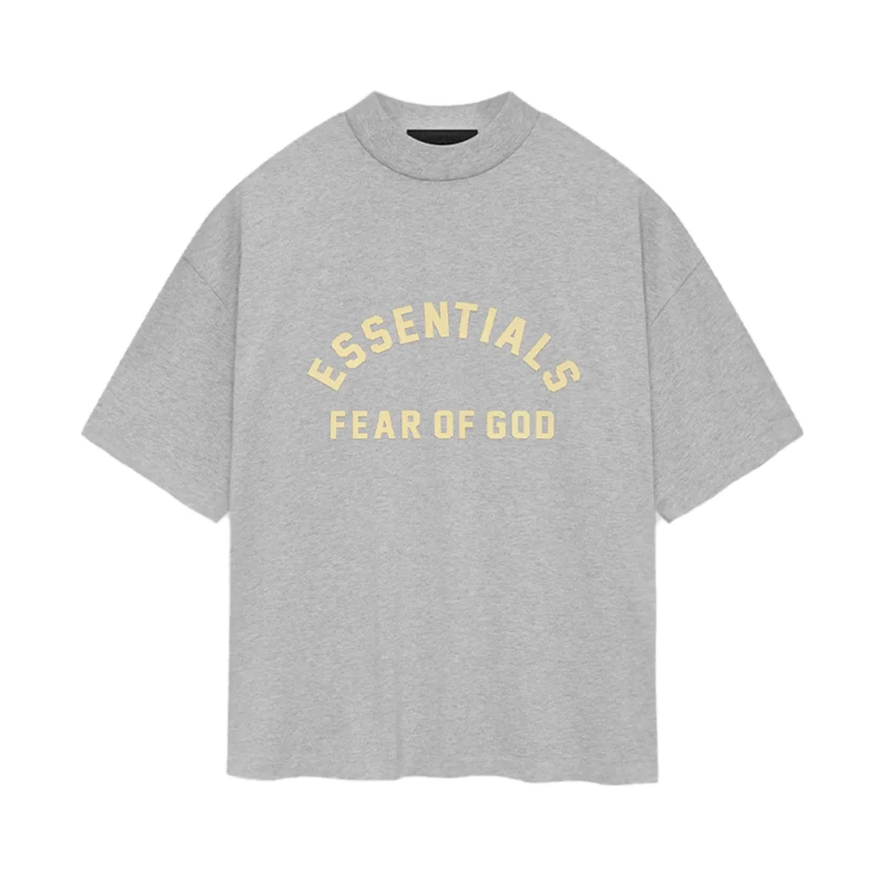 ESSENTIALS Heavy Jersey Logo Tee 4