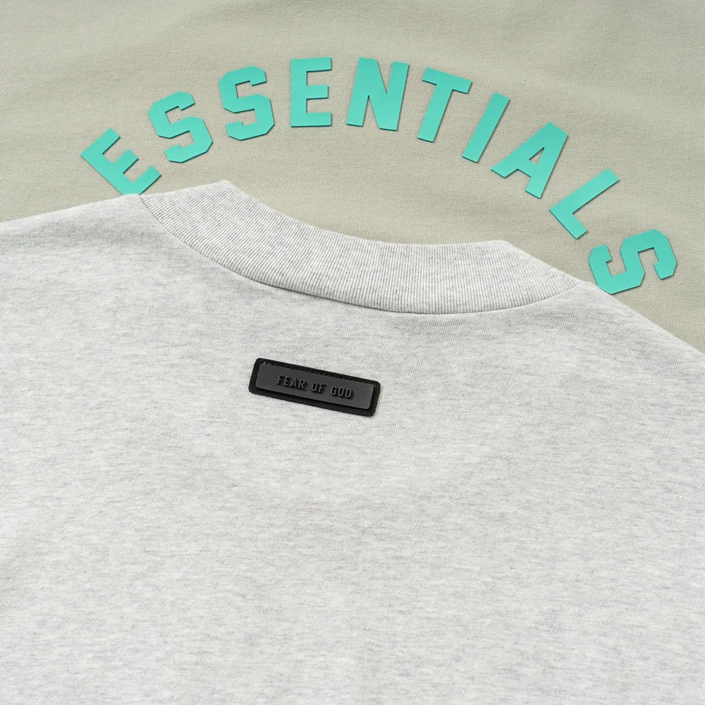 ESSENTIALS Heavy Jersey Logo Tee 7