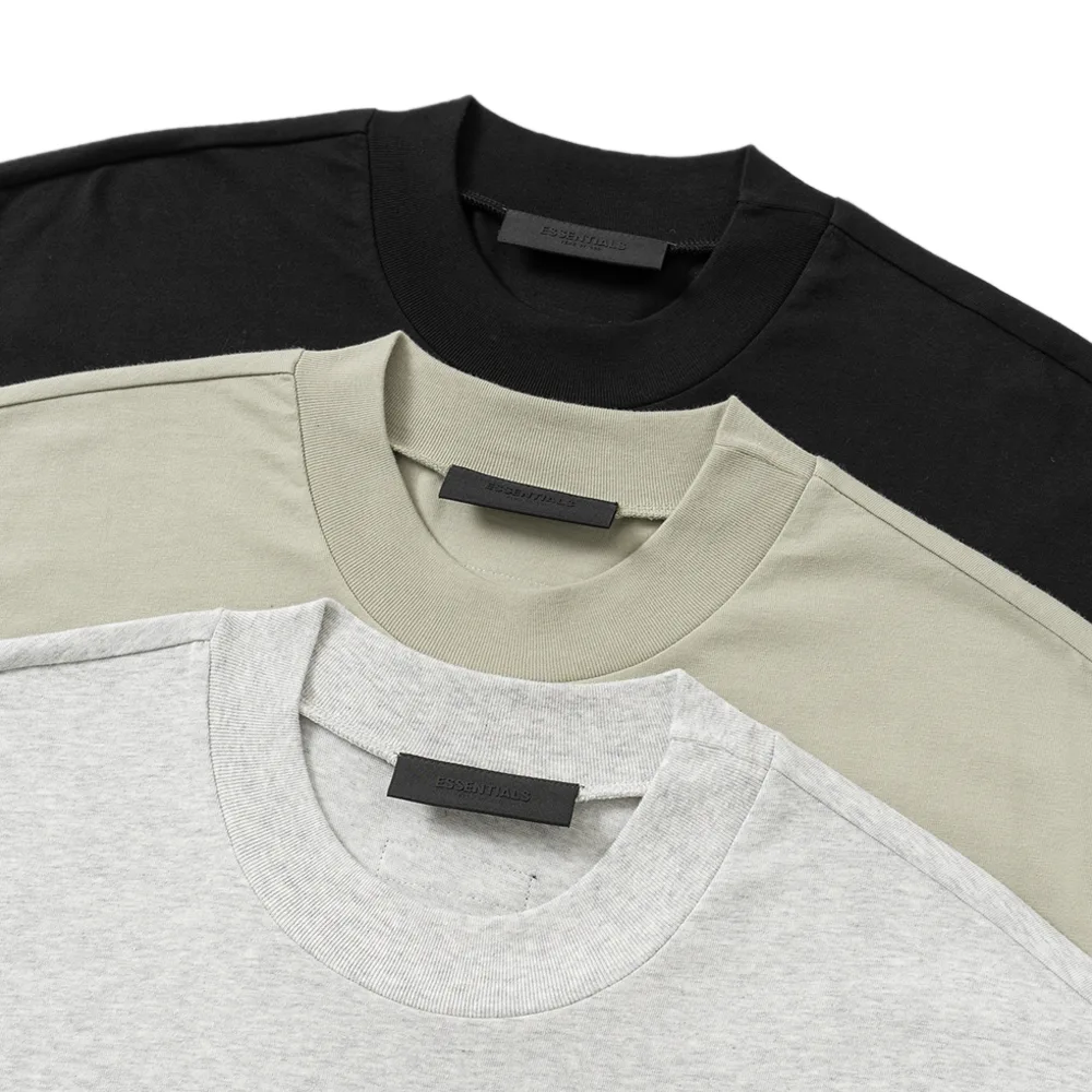 ESSENTIALS Heavy Jersey Logo Tee 8