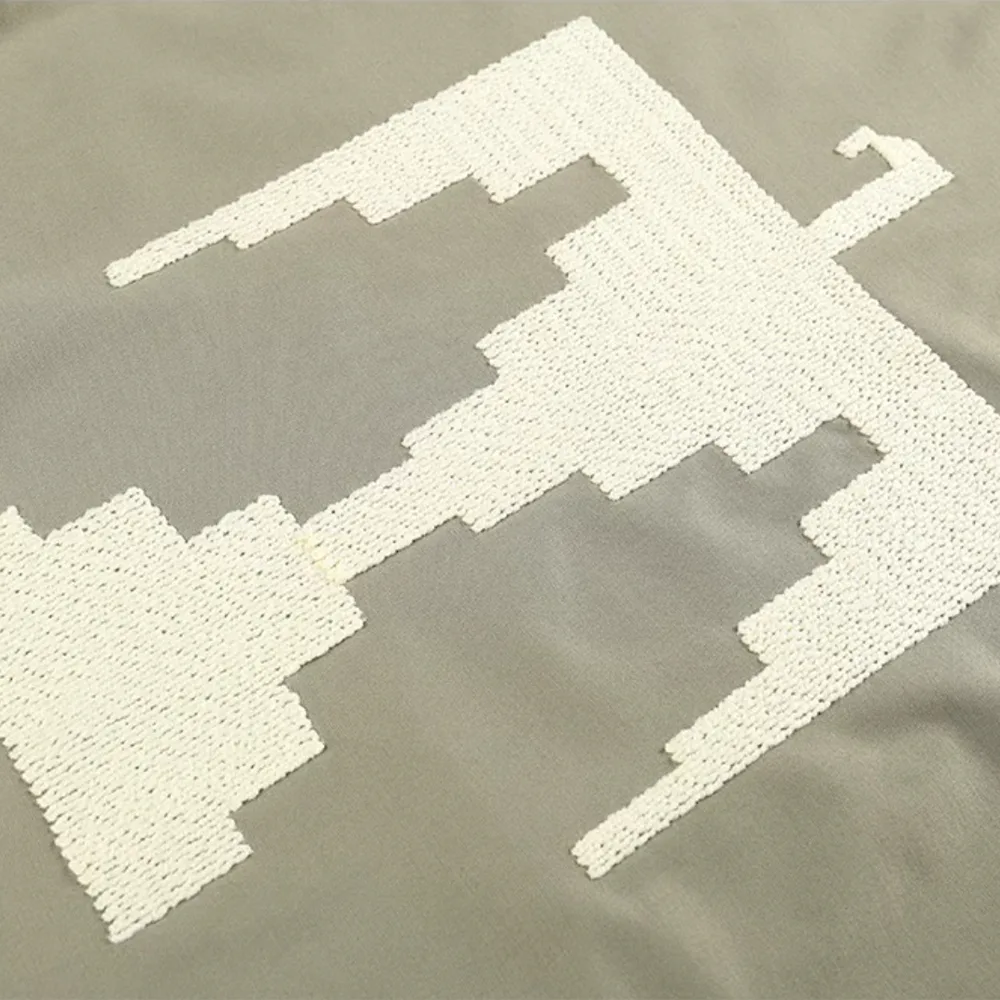 Embroidered Thunderbird Milano Tee 7
