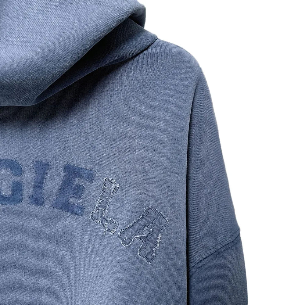 MaisonMargiela Organic cotton logo hoodie 6