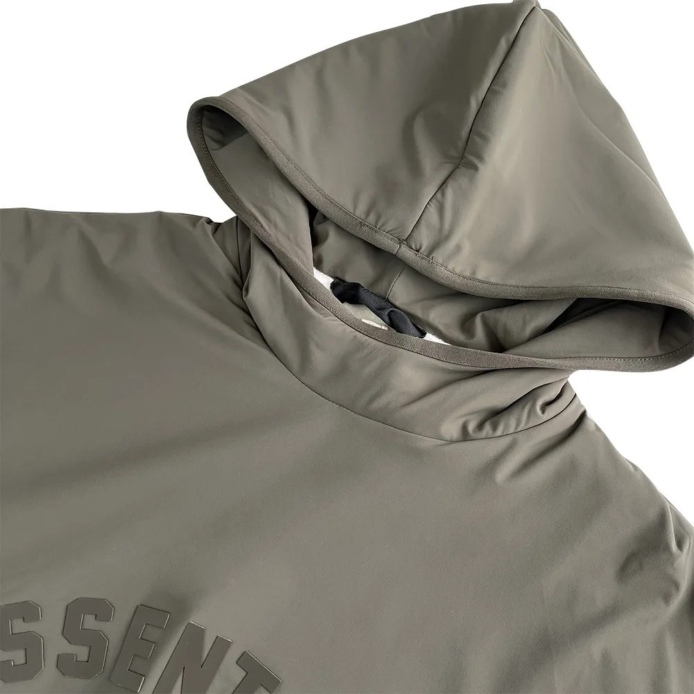 Nylon Fleece Hooded Sweater 8