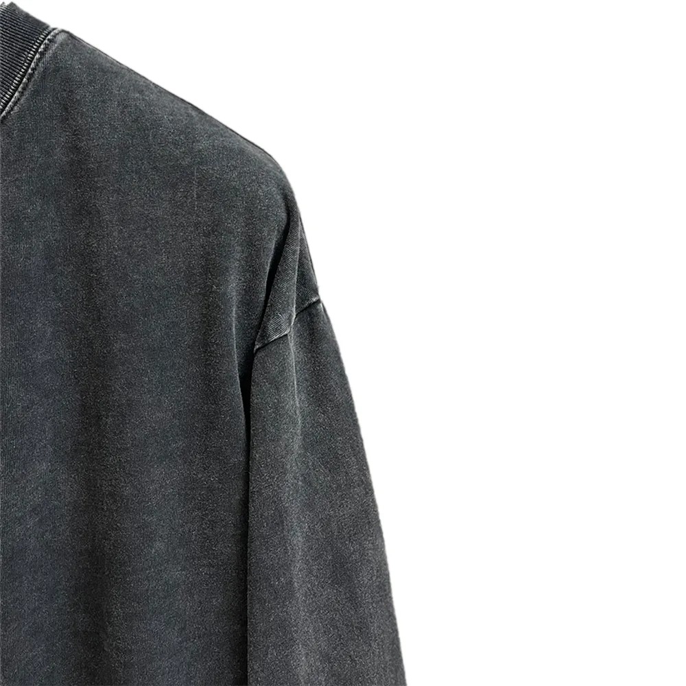 Alexander Wang Long Sleeve Tee in Acid Wash Jersey 3