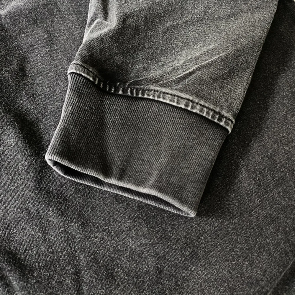 Alexander Wang Long Sleeve Tee in Acid Wash Jersey 4