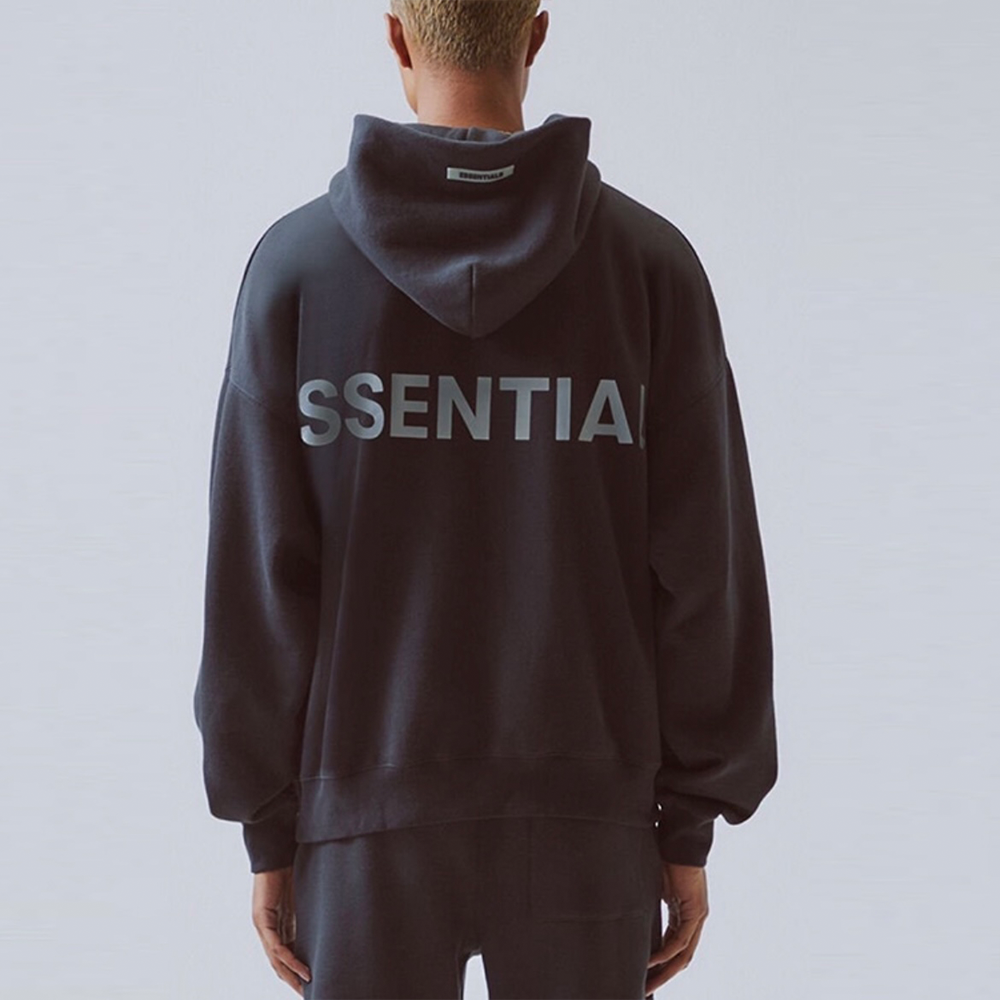 Fear of God Essentials FW19 3M Logo Pullover Hoodie - Store for the Replica  Fashion Brand Clothes