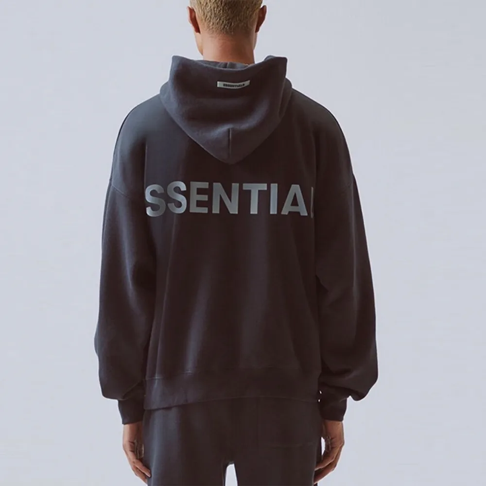Fear of God Essentials FW19 3M Logo Pullover Hoodie 4