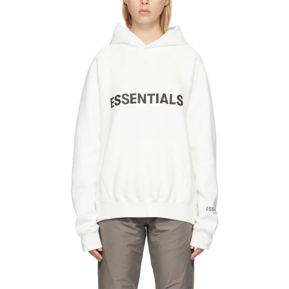 Fear of God Essentials Pullover Hoodie Applique Logo 7