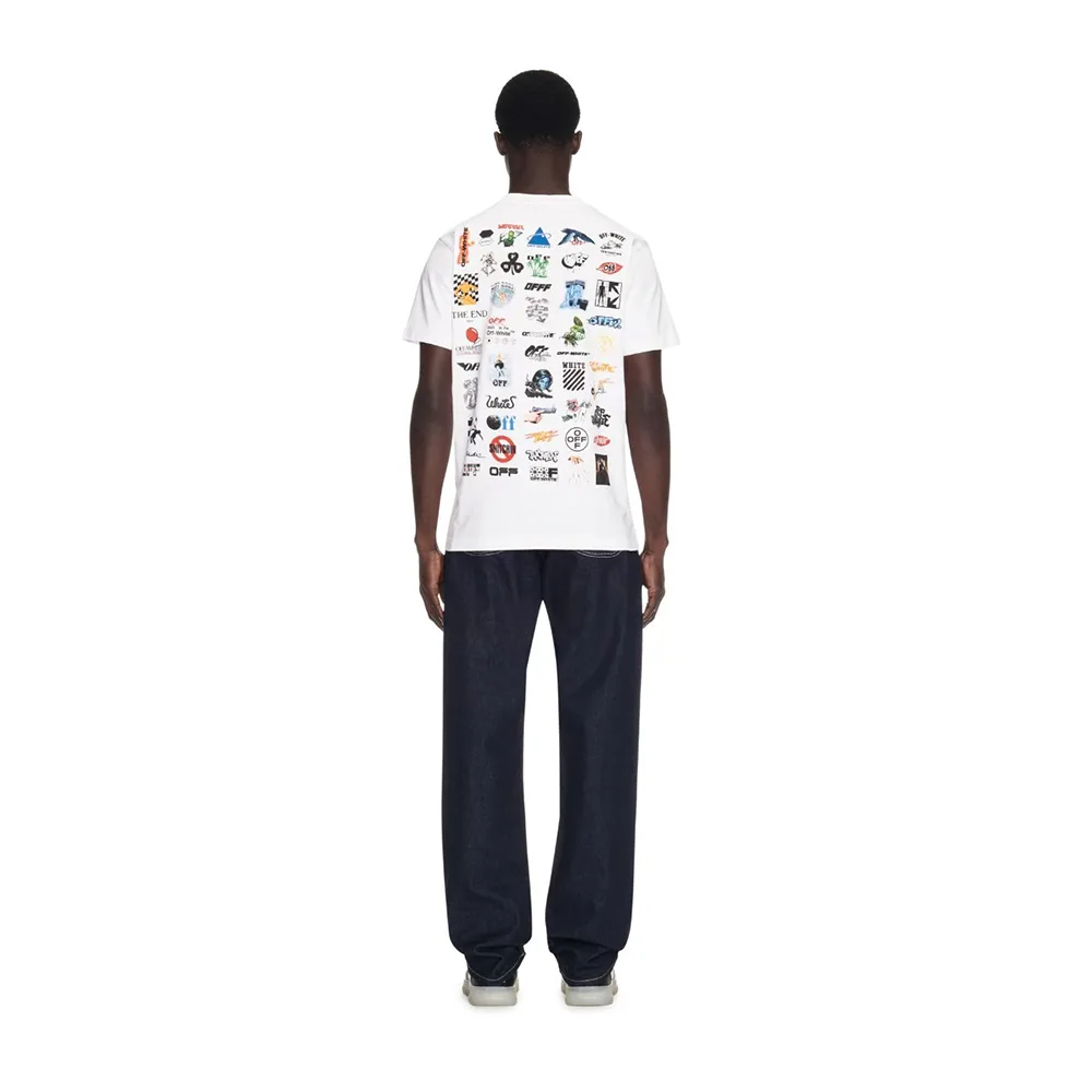 Off White Logic Slim SS Tee 3