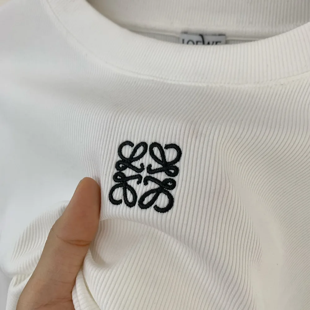 Oversized fit long sleeve T shirt in cotton 5