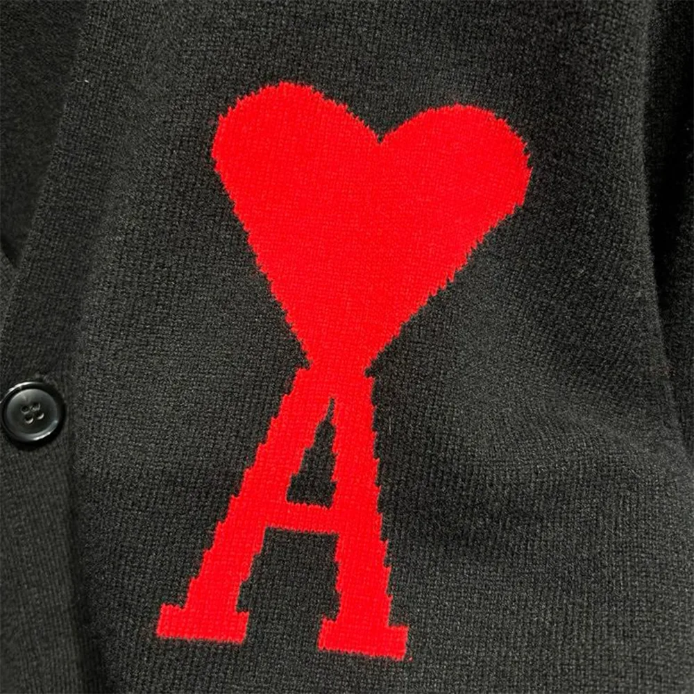 Red Ami De Coeur Cardigan 5
