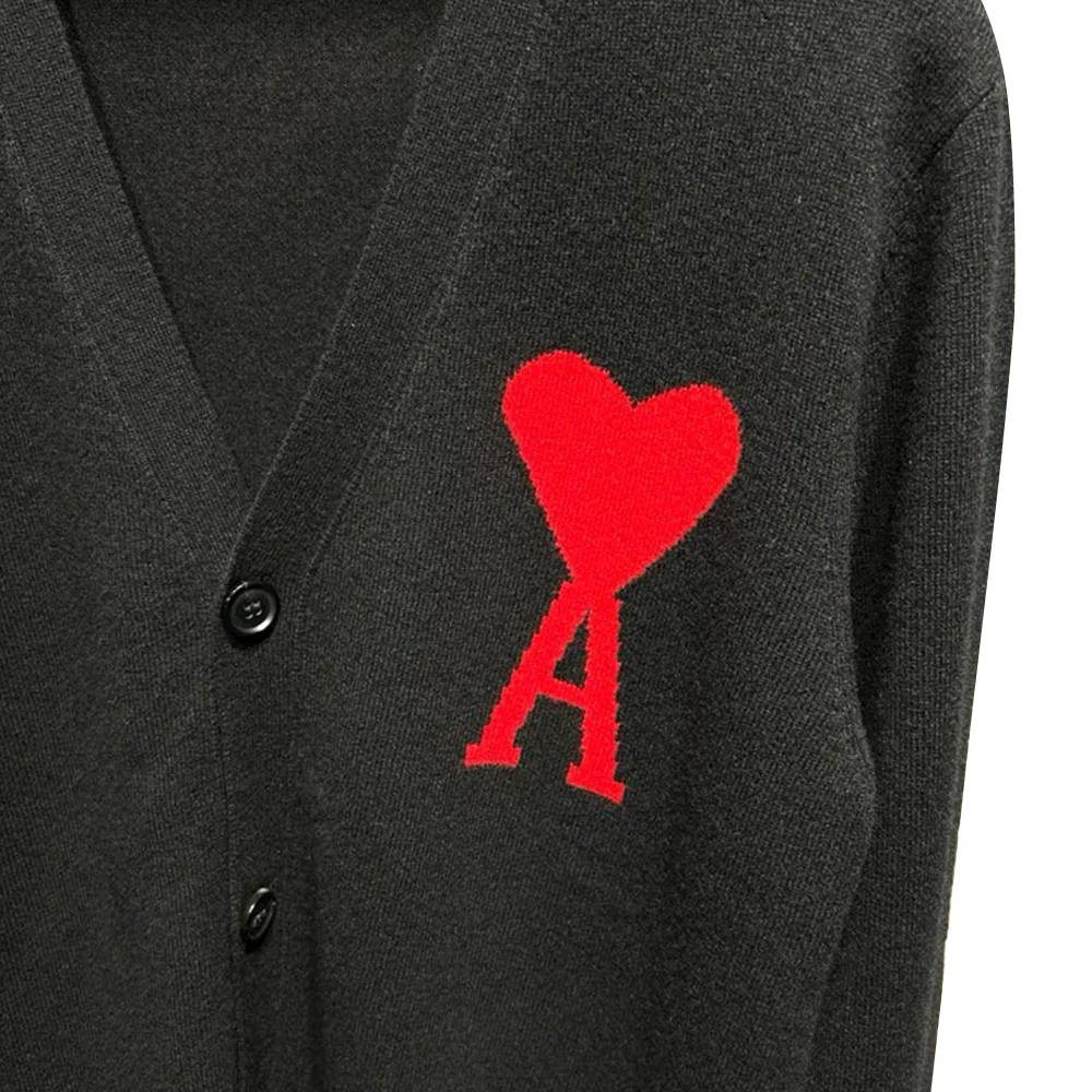 Red Ami De Coeur Cardigan 7