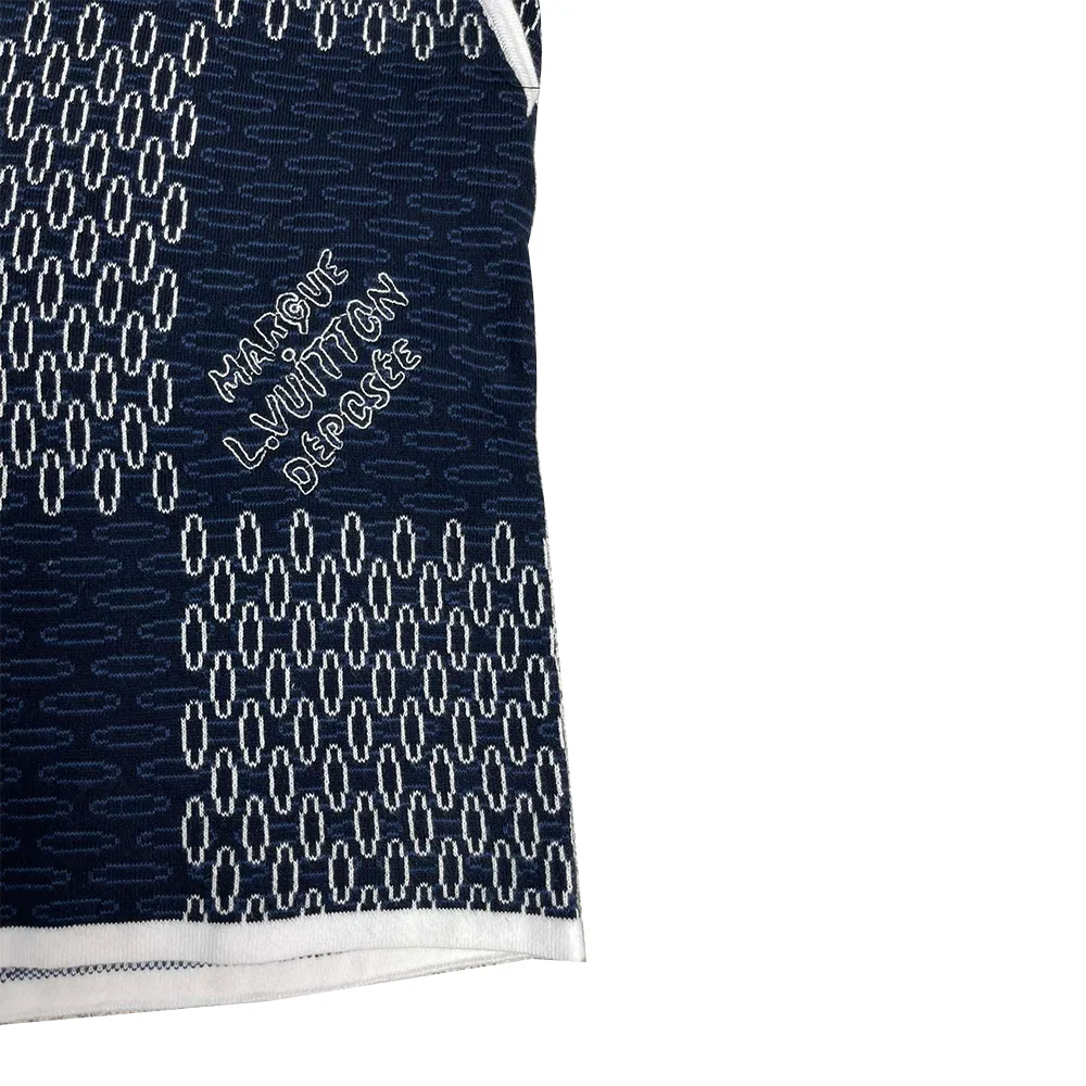 Damier Quilted Cotton Shorts细节3