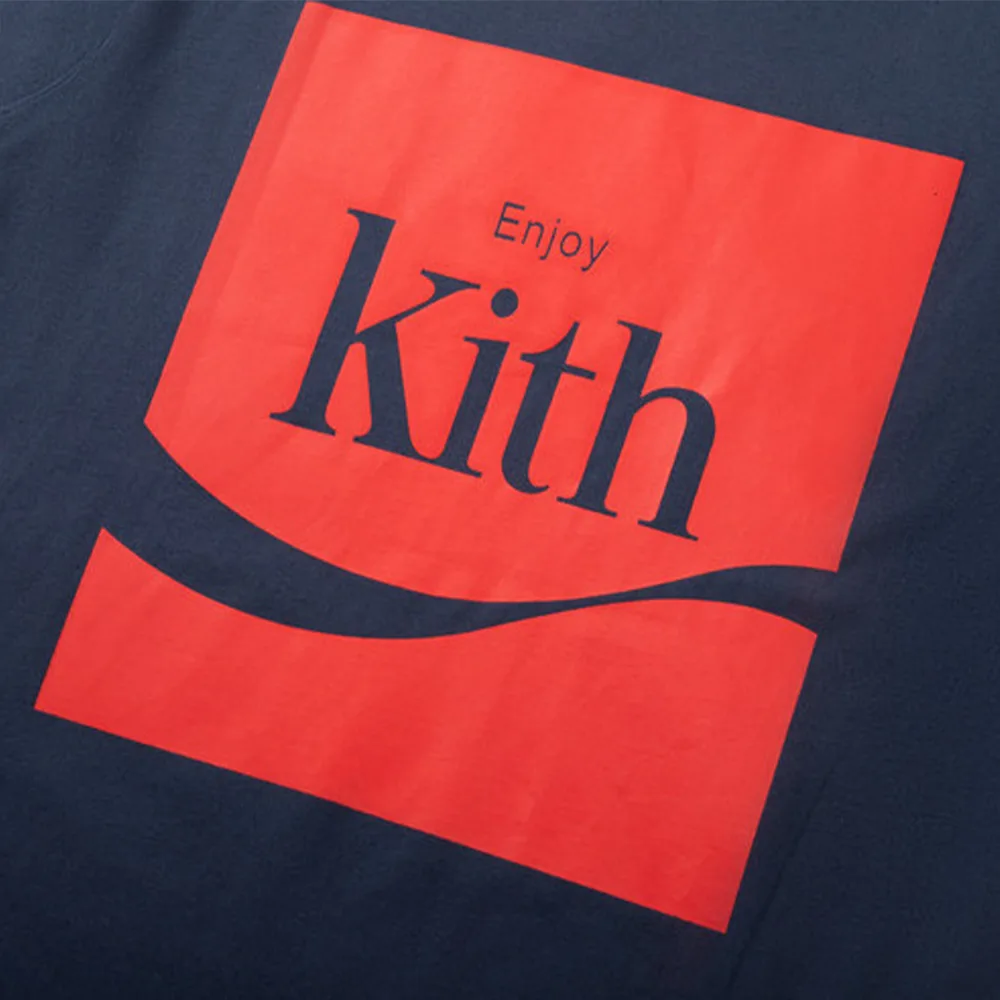 Kith Coca Cola Enjoy Tee ss17 retro细节3