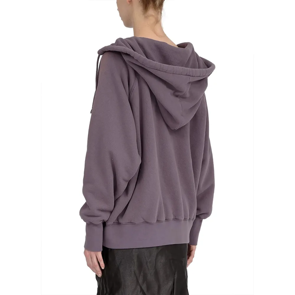 MAISON MARGIELA Reverse logo hooded sweatshirt紫细节3