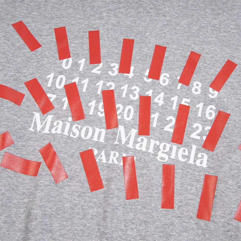 MaisonMargiela Printed Hooded sweatshirt（1）