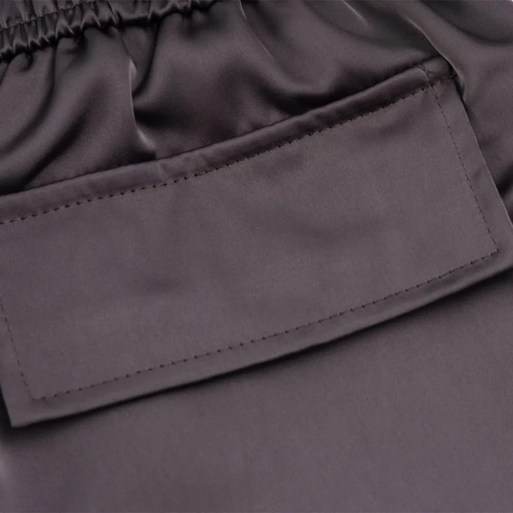 Printed Silk Shorts细节1