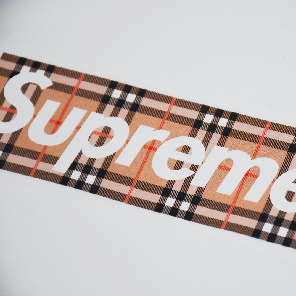 SUPREME x BURBERRY box Logo Tee retro ss22 - Store for the Replica Fashion  Brand Clothes