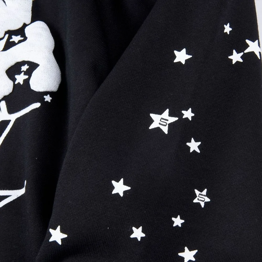 Sp5der OG Web Hoodie细节1