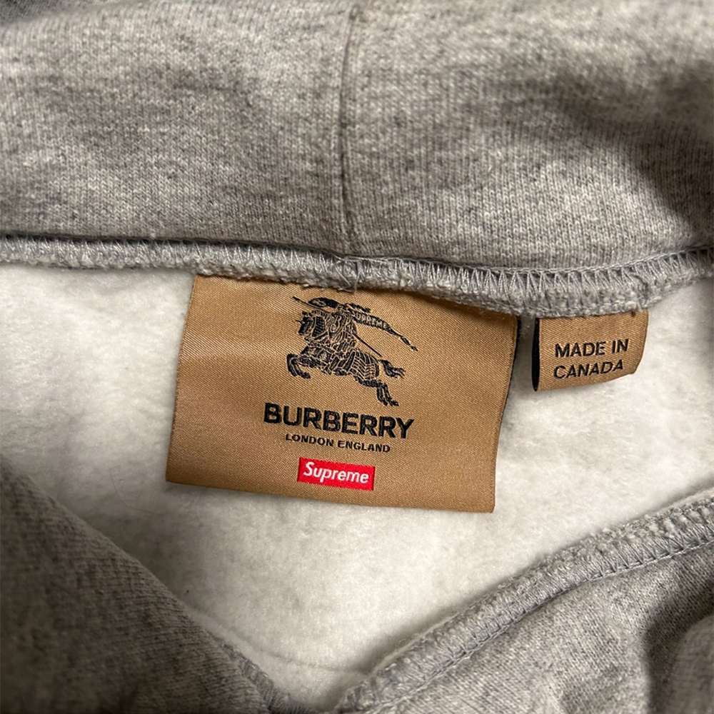 Supreme x Burberry Box Logo Hooded Sweatshirt ss22 retro - Store for the  Replica Fashion Brand Clothes