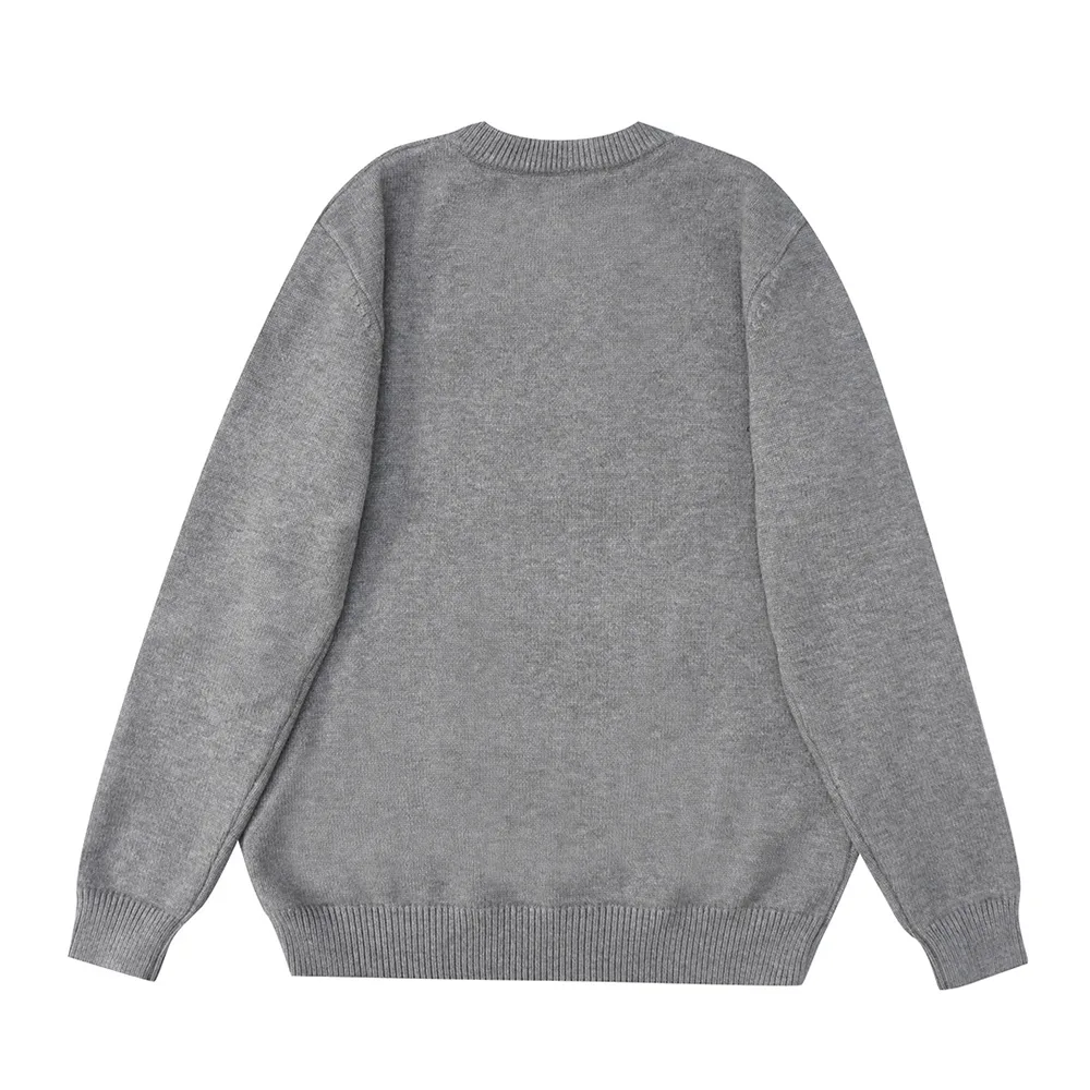 Wool sweater with Gucci intarsia主图2