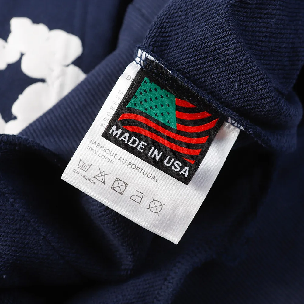 Wreath Sweatshirt Navy 7