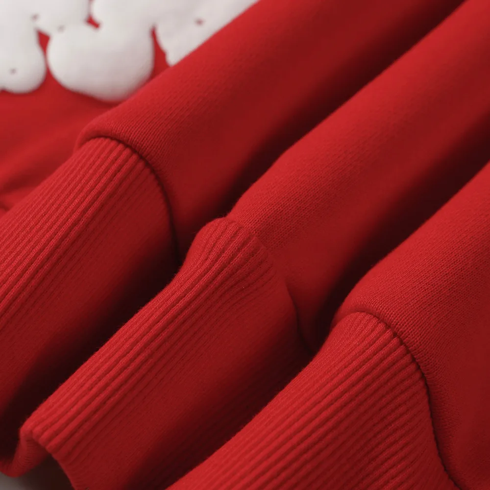 Wreath Sweatshirt Red 7