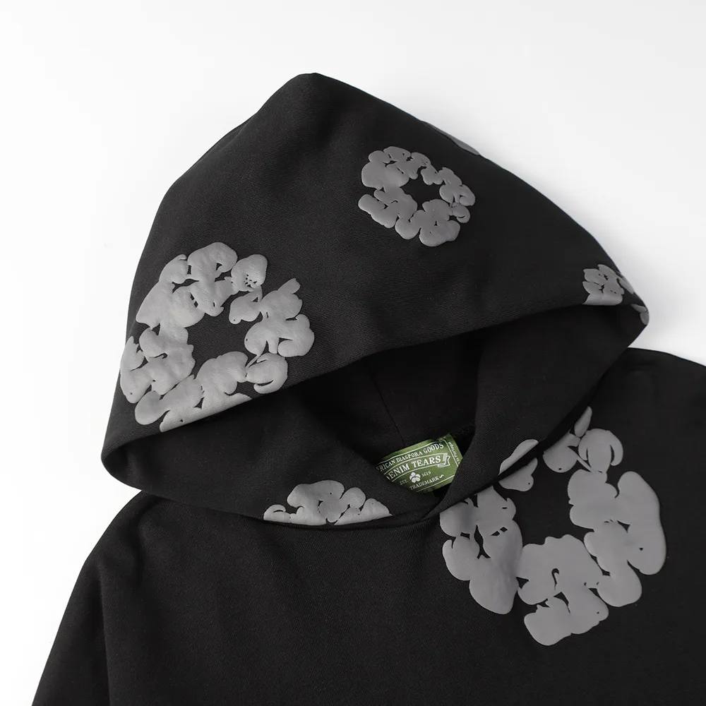 Hoodie Black Monochrome 3