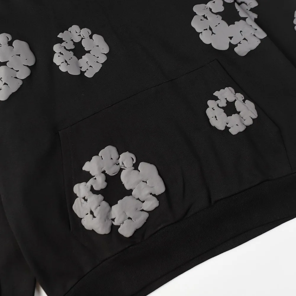 Hoodie Black Monochrome 4