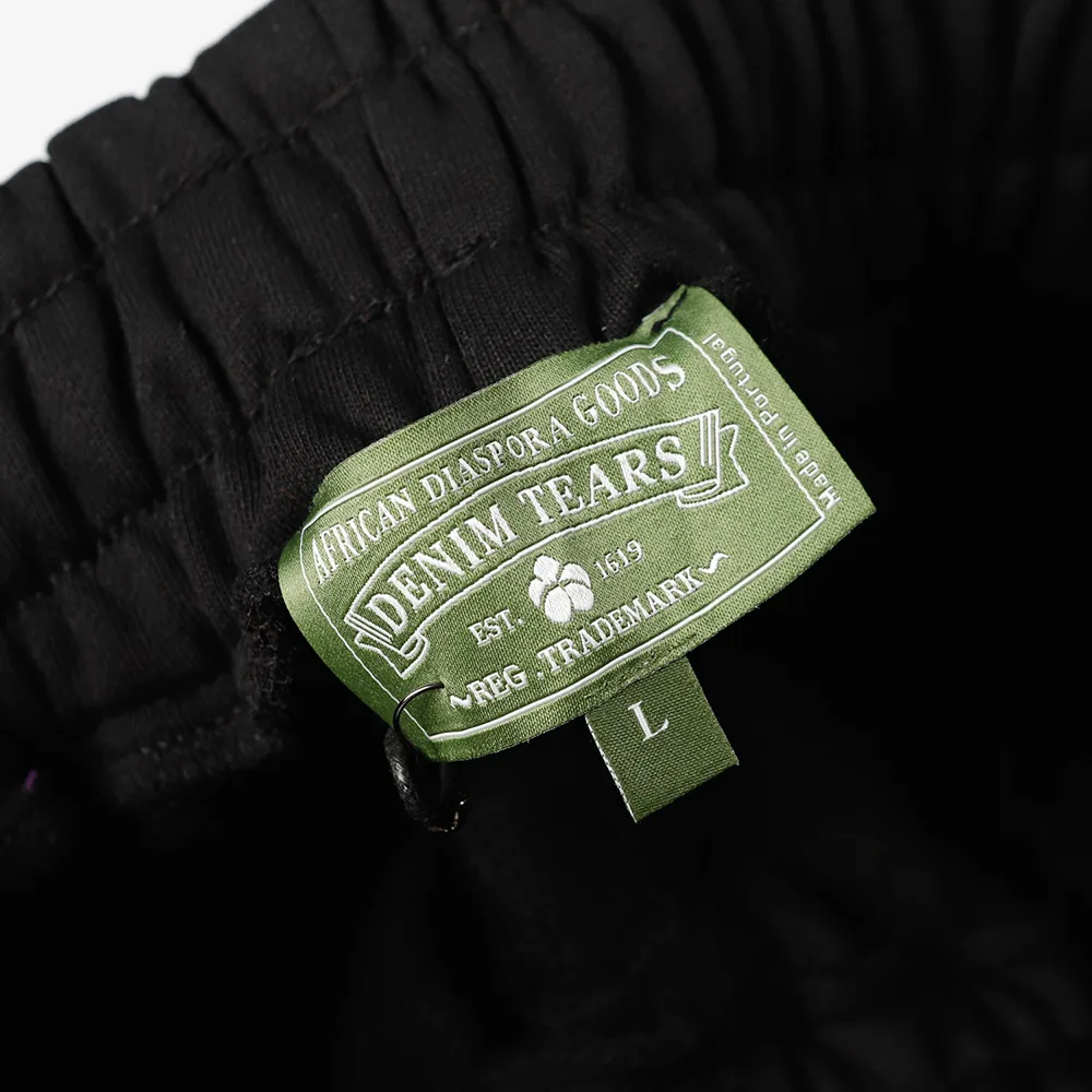 Mono Cotton Wreath Sweatpants Black 6