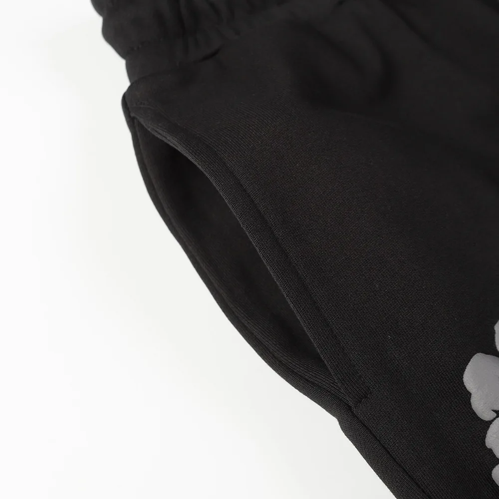Mono Cotton Wreath Sweatpants Black 7