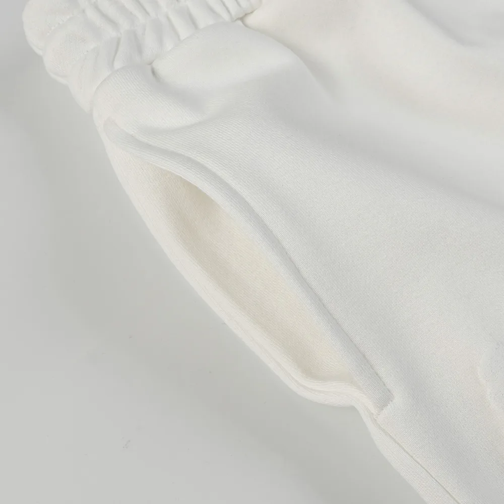 Mono Cotton Wreath Sweatpants White 3