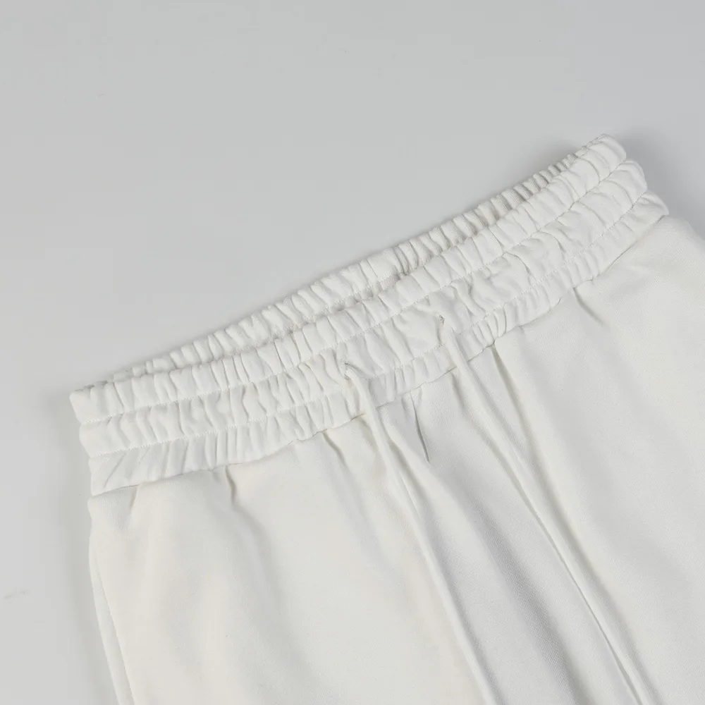 Mono Cotton Wreath Sweatpants White 4