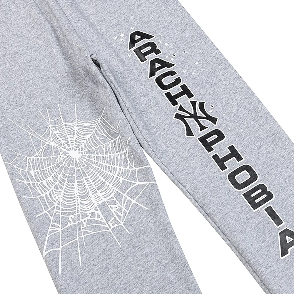 Sp5der Arach NY Phobia Sweatpants Ash Grey细节4