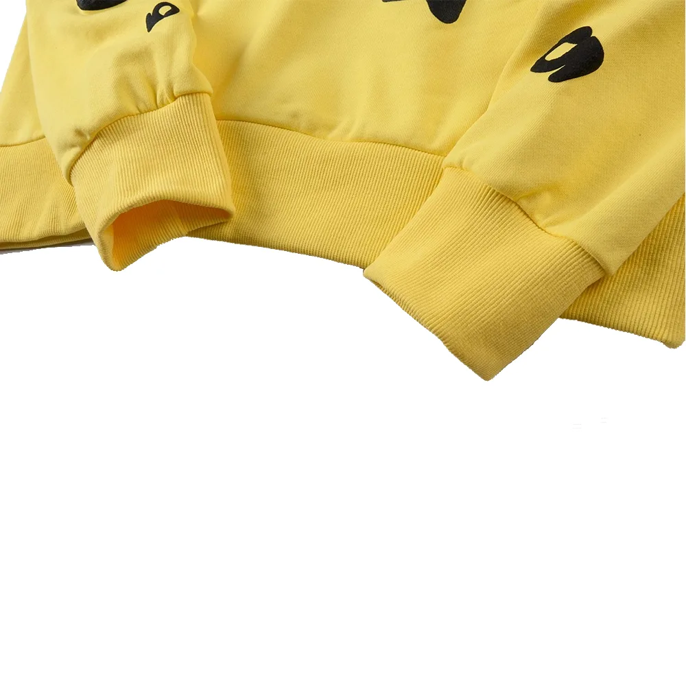 Sp5der Beluga Hoodie Gold细节3