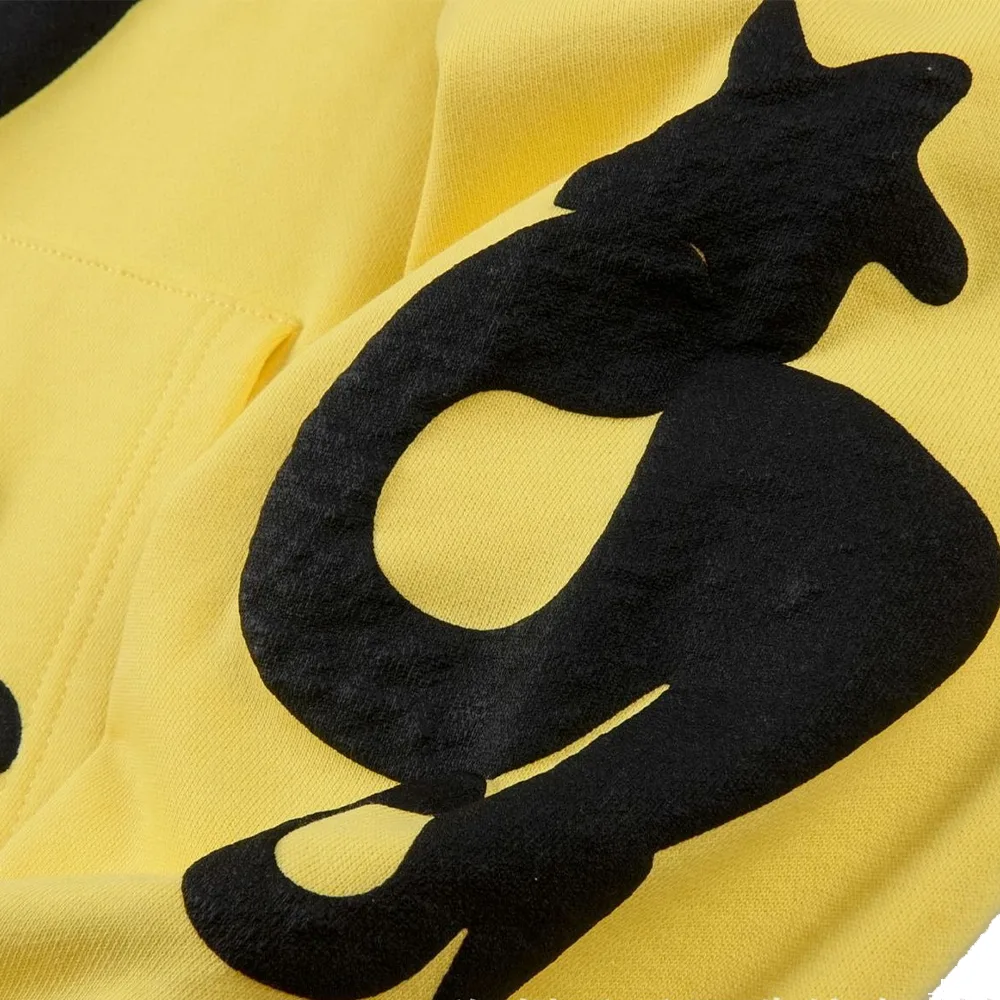 Sp5der Beluga Hoodie Gold细节5
