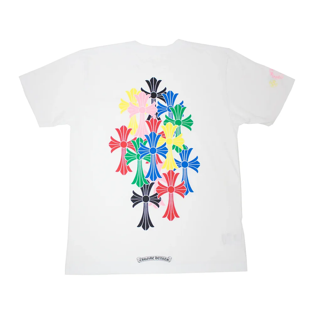 Chrome Hearts Multi Color Cross Cemetery T shirt W