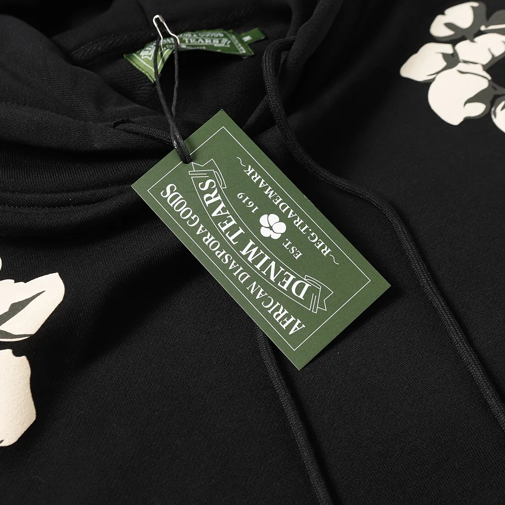 Wreath Hoodie Black 4