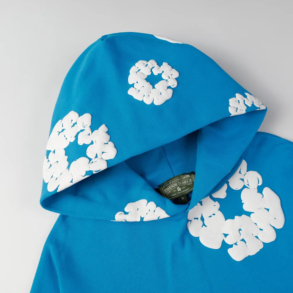The Cotton Wreath Sweatshirt Blue 3
