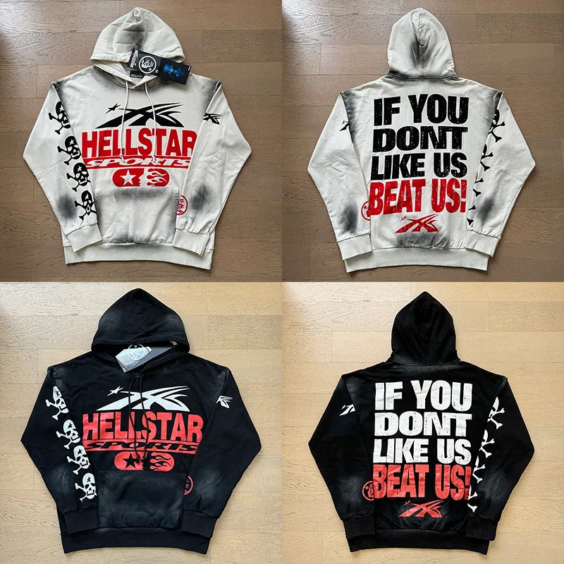 Hellstar If You Dont Like Us Beat Us Hoodie 4