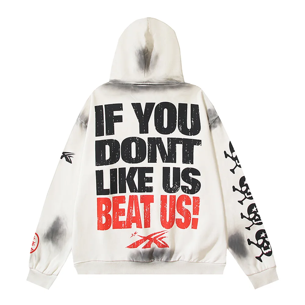 Hellstar If You Dont Like Us Beat Us Hoodie3