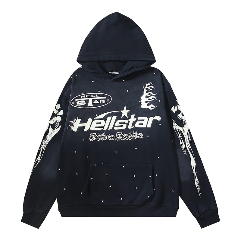 Hellstar Racer Studio Hoodie Black Capsule 8