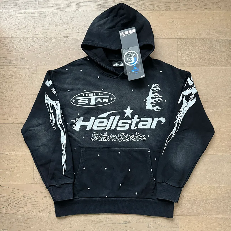Hellstar Racer Studio Hoodie Black Capsule 8 5