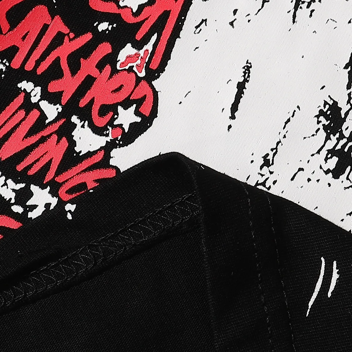 Hellstar Retro All Over Print Crew Neck T Shirt 7